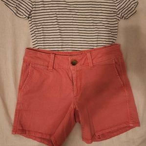 Coral AE shorts